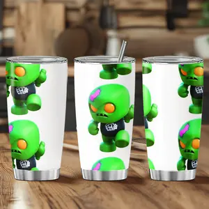 Tumbler Surge Build Brawl Stars Bold Brawler Style Coffee Tea Office Insulated 20 30 Oz Iced Steel Hot Stainless
