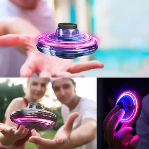 Hand Gesture Control Ufo Toy, LED Light-Up Flying Disc, Flying Orb Led, Durable Spin Ball Drone, Includes USB Cable, Fun Indoor Outdoor Game