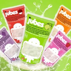 Jubes Nata de Coco 12.7 Oz - 1 Pack (2 Servings) Chewy Jelly Dessert Vegan Friendly Gluten Free Plant Based Low Calorie Snack