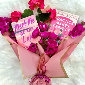 Book Bouquet Gift, 2 Surprise Books, Blind Date with a Book, Book Lovers, Gifts for Her, Booktok, Reading, Mothers Day Gifts, Valentines Day Gifts, Birthday Gifts, Christmas Gifts