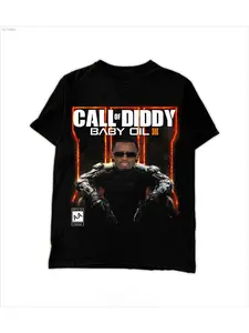 2026 men women Call of Diddy Party Brainrot Sigma Streetwear T Shirt long or short sleeves