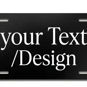 DESIGN YOUR OWN Custom License Plate!- Lightweight Aluminum custom  plate