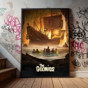 The Goonies Movie Poster, Premium Poster, Film Fans Collectibles, Popular Movie Poster for Gift