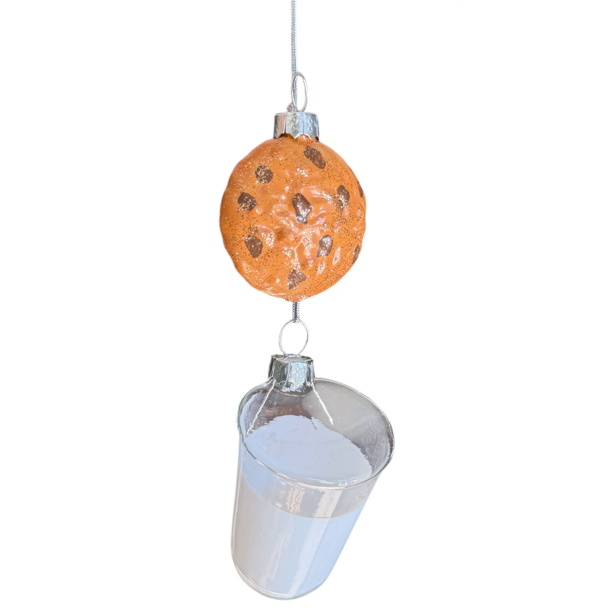 Milk & Cookie Christmas Ornament