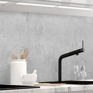 Self-Adhesive Cement Pattern Kitchen Backsplash Pad, Matte Design Durable, Easy Installation Surface Protector, Ideal for Home/kitchen, Peel and Stick Wallpaper Designs