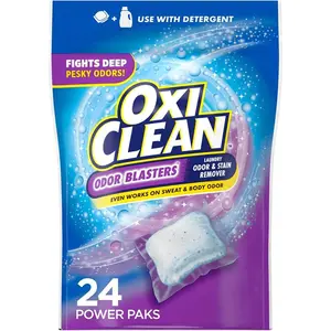 24 Ct Odor Blasters Odor and Stain Remover Laundry Power Paks