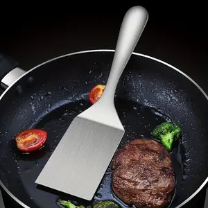 Small Stainless Steel Spatula, Grill Turner Spatula, Grill Turner, Stainless Steel Small Frying Shovel, Mental Cooking Shovel, Steak Shovel, Pancake Special Tool