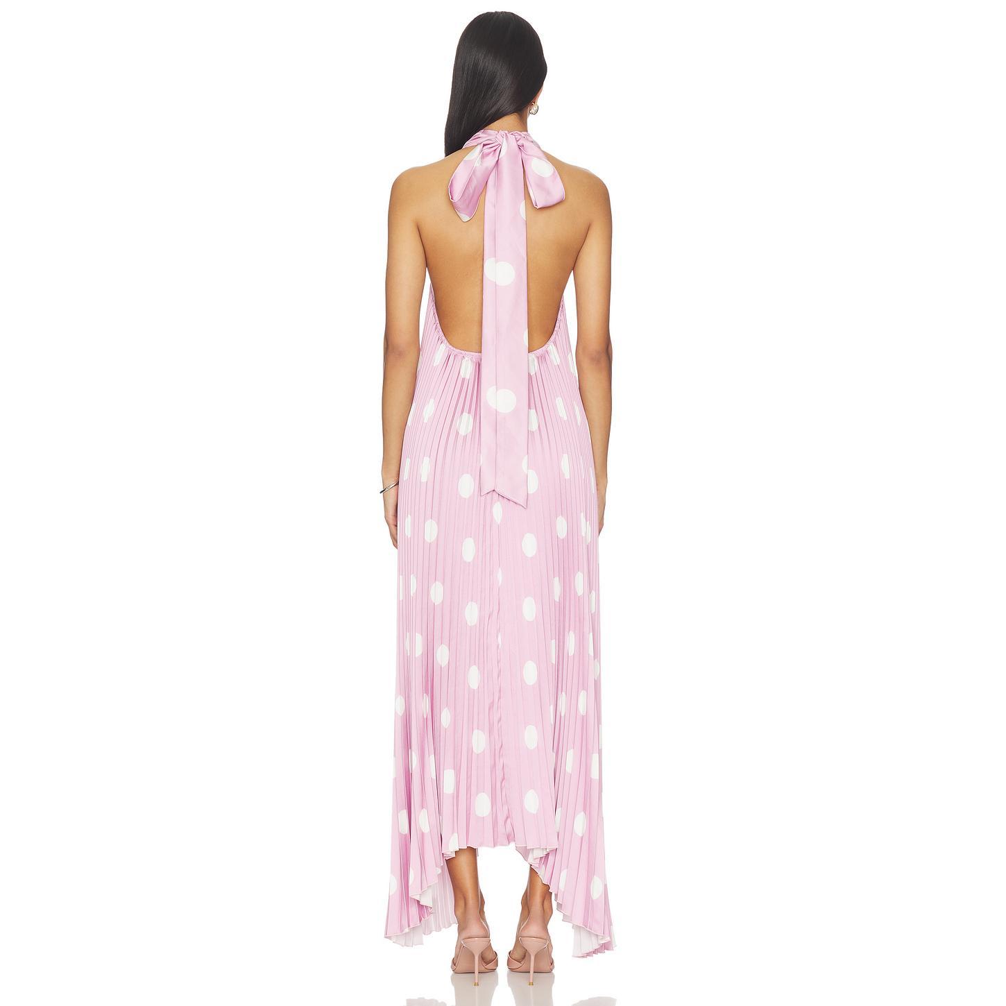 L'IDEE Opera Gown in Polka Pink