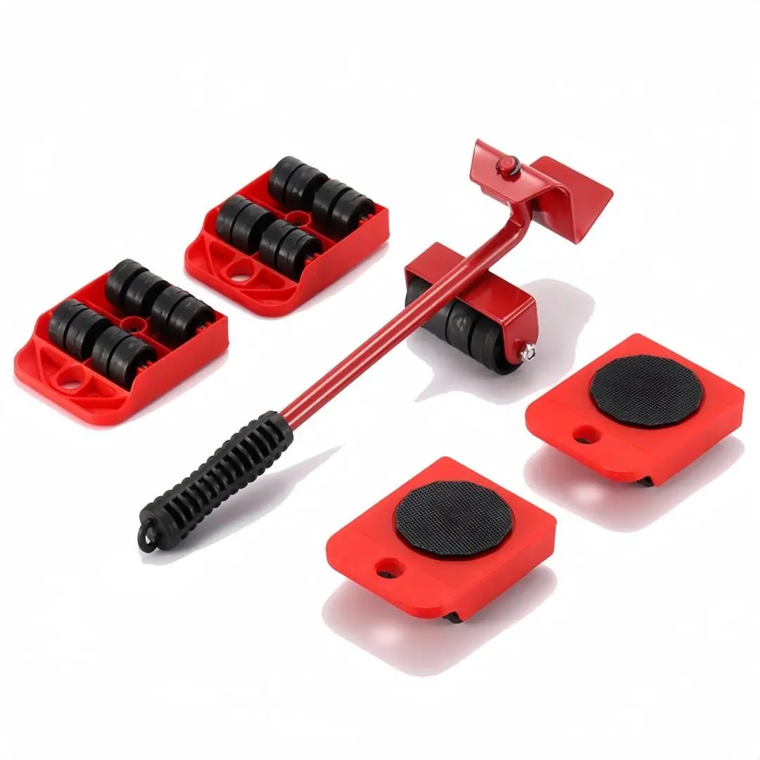 Furniture Lifter, Portable Heavy Duty Furniture Moving Tools, Multipurpose Manual Tool Set for Furniture, Home Appliances, Heavy Objects Moving