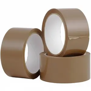 Yitap Packaging Tape, Strong Adhesive, Ideal for Wrapping Boxes, Pack of 3 Rolls (48mm X 66m), Durable Sealing Solution for Transportation