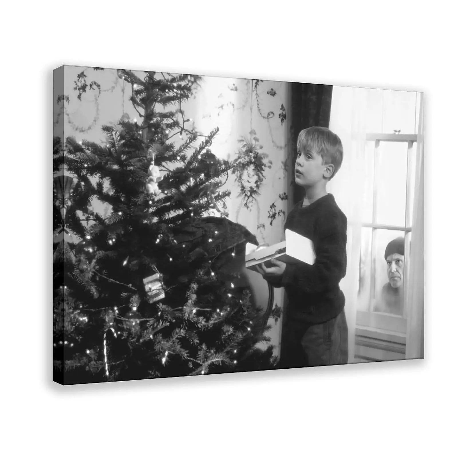 Home Alone Movie Poster Print - Customizable, Multi-Size Decorative Christmas Wall Decor, Garden Accent, Thoughtful Gift for Home Supplies