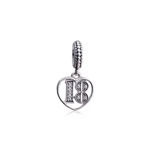 PANDORA 18th Celebration Dangle Charm - 797262CZ