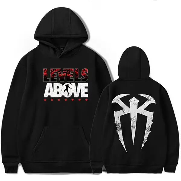Roman Reigns Family Above All Hoodie Hip Hop Sweatshirt Unisex Fashion Pullover Stylish Graphic Tee for Couples Birthday Holiday Christmas Valentine's Day Gift