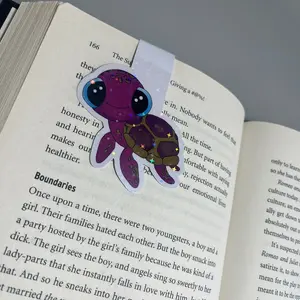 Cute Lovely Turtle Magnetic Bookmark for Book Lovers