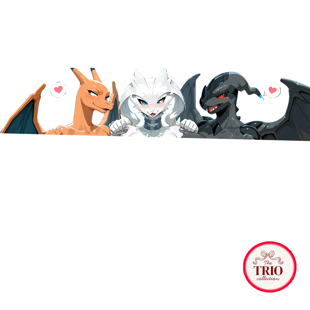 Ancient Dragon Trio Anime Vinyl Sticker Waterproof Decal Epic Legendary Creature Group Laptop Water Bottle Decorative Gift