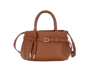 Women’s Small Top Handle Satchel Bag – PU Leather Crossbody Handbag with Shoulder Strap, Elegant Daily Tote