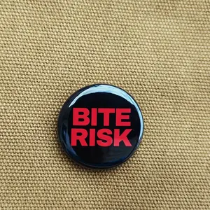 Bite Risk Pin Button
