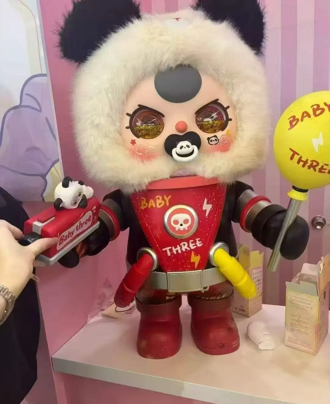 BabyThree 1000% Space Explorer Limited Edition Soft Stuffed Figure