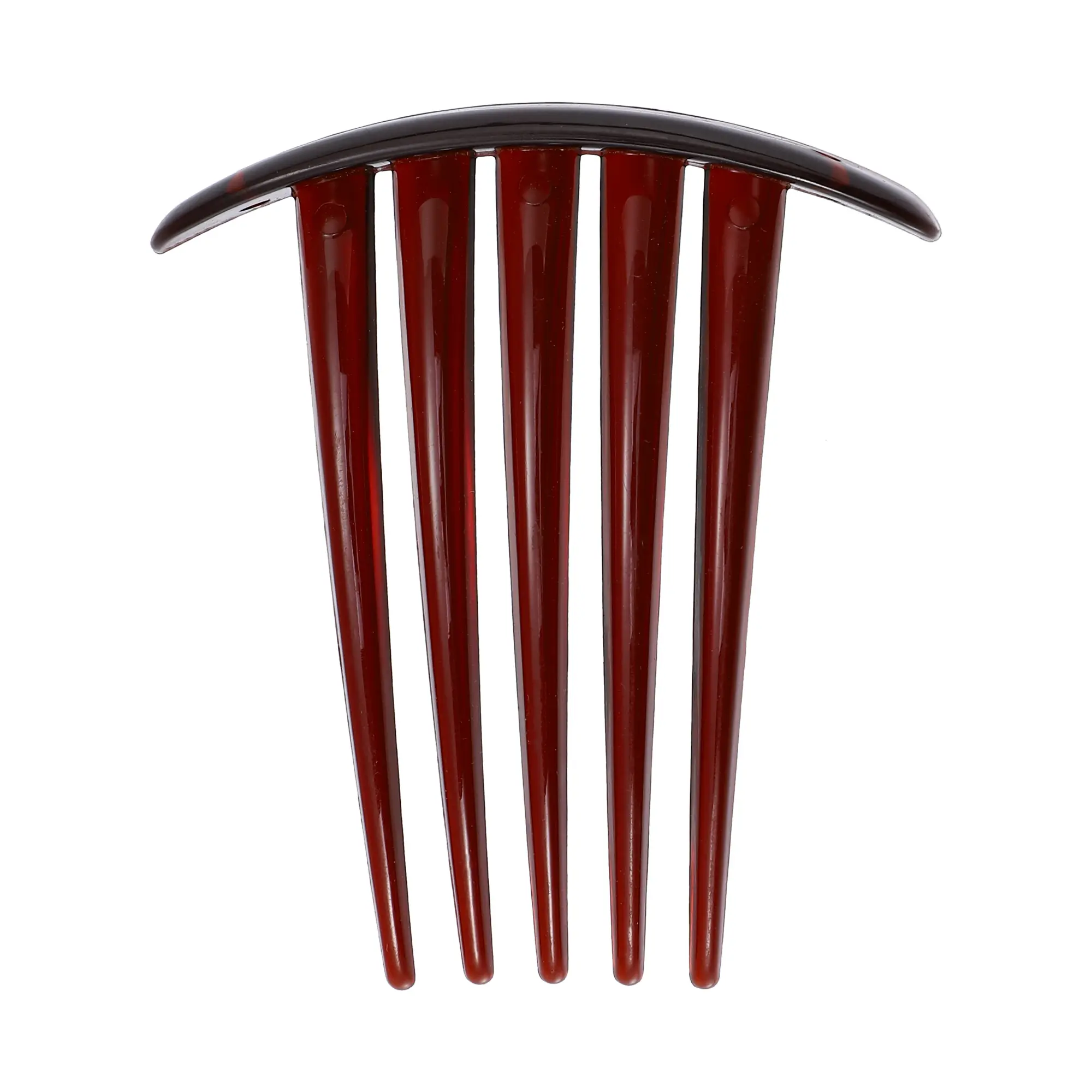 VOCOSTE 1 Pcs Small Side Combs - PC Plastic Curved Teeth Hair Combs with Good Grip for Daily Wear, 3"