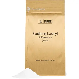 Pure Original Ingredients Sodium Lauryl Sulfoacetate (SLSA) (3 lb) Long Lasting Foam & Bubbles, Gentle on Skin