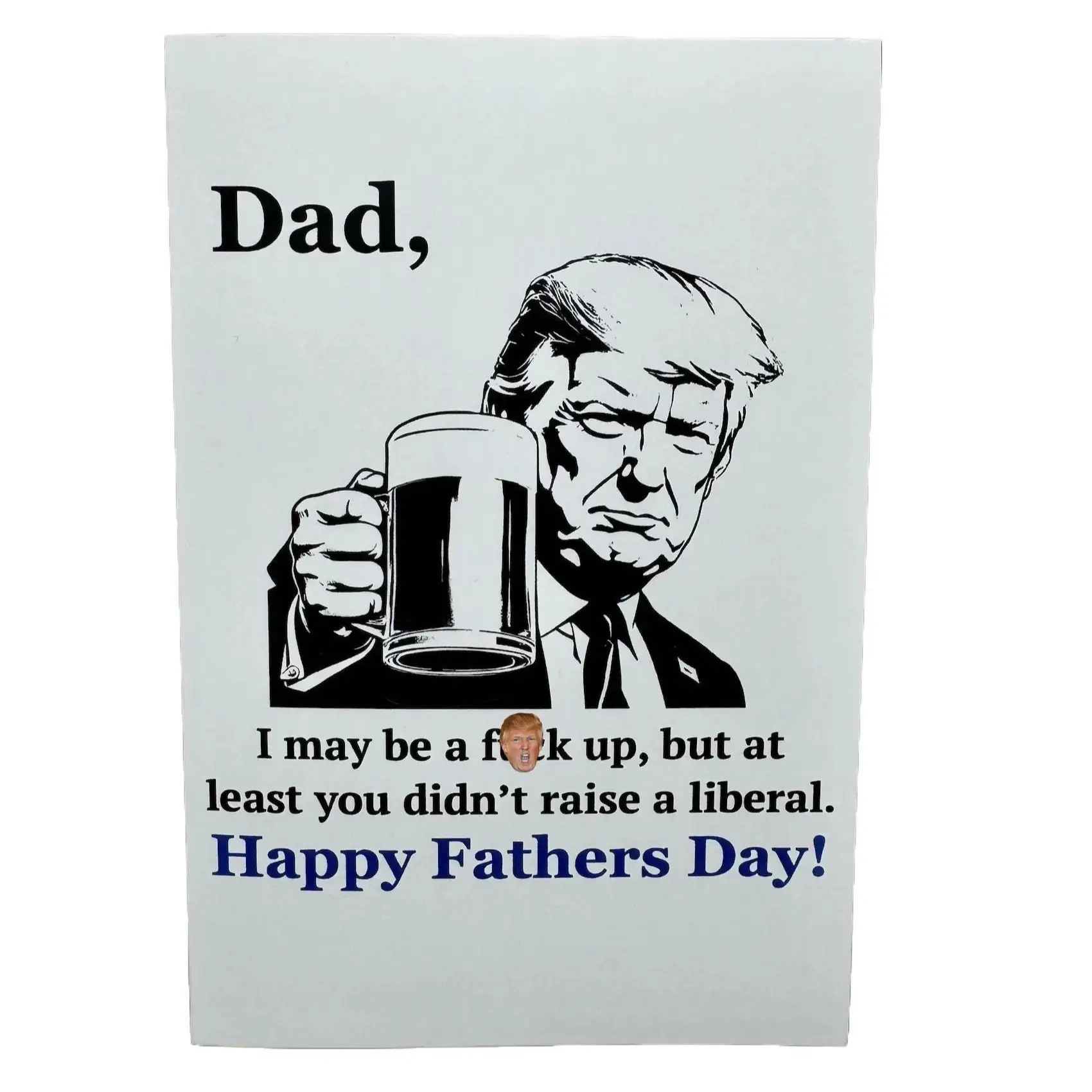 Funny Trump Fathers Day Card Funny Card for Dad - Donald Trump Fathers Day Card