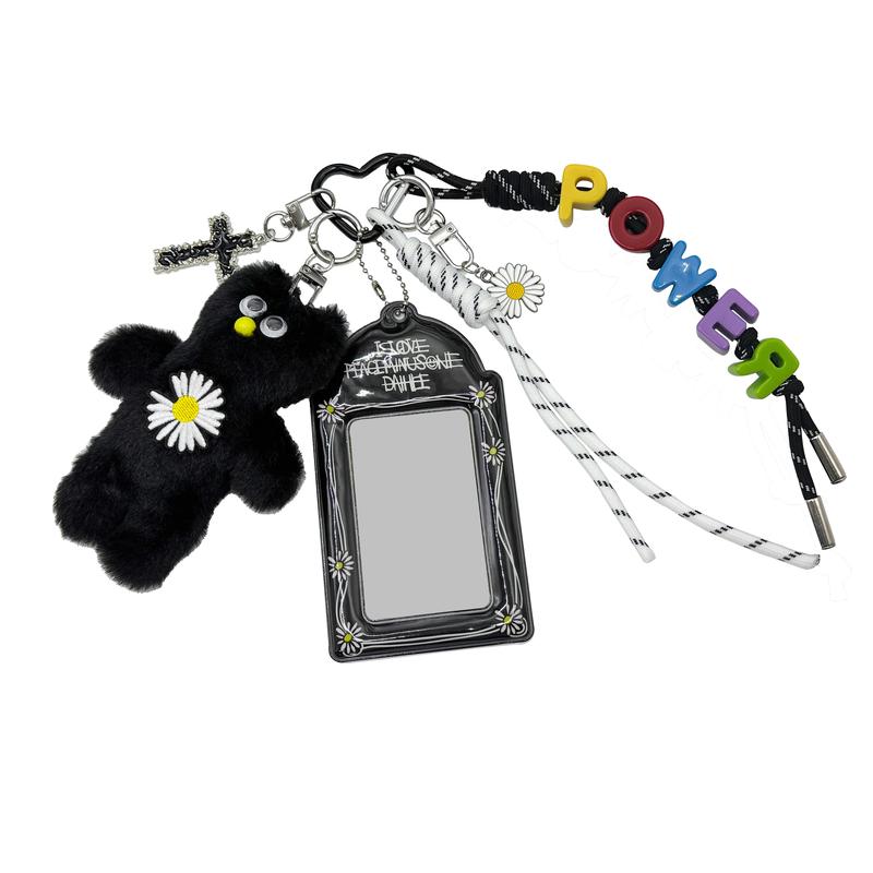 GD ragon Inspired Daisy Keychain – Trendy Bag Charm & Power Pendant for Kpop Fans