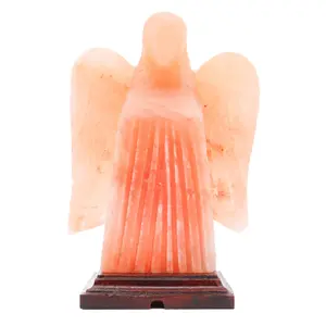 Himalayan Salt Angel Shape Lamp 7-8 Lbs