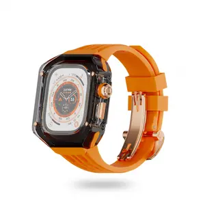 GITECH-G Apple Watch Ultra 49MM - Black/Orange Sport Edition