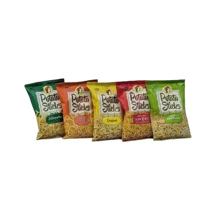 Buc-ee's Thin Crispy Salted Potato Sticks - Resealable Bag for Freshness - Classic Savory Flavor - High-Quality Potatoes - 150 Calories - Perfect for Home Travel or Sharing