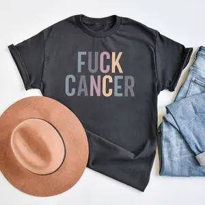 Fuck Cancer Sweatshirt, Cancer Survivor Shirt - Cancer Support, Pink Ribbon Sweatshirt, Cancer Survivor Gift