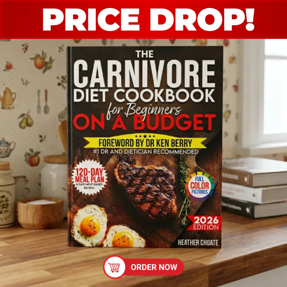 Carnivore Cookbook for Beginners, Budget Friendly Meat Based Recipes, Everyday Home Cooking and Meal Planning Guide