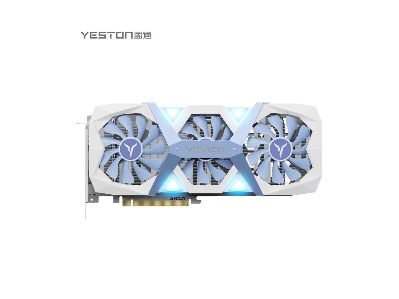 Yeston GAMEACE Radeon RX 9060 XT 8GB GDDR6 PCI Express 5.0 x16 Graphics Card RX9060XT
