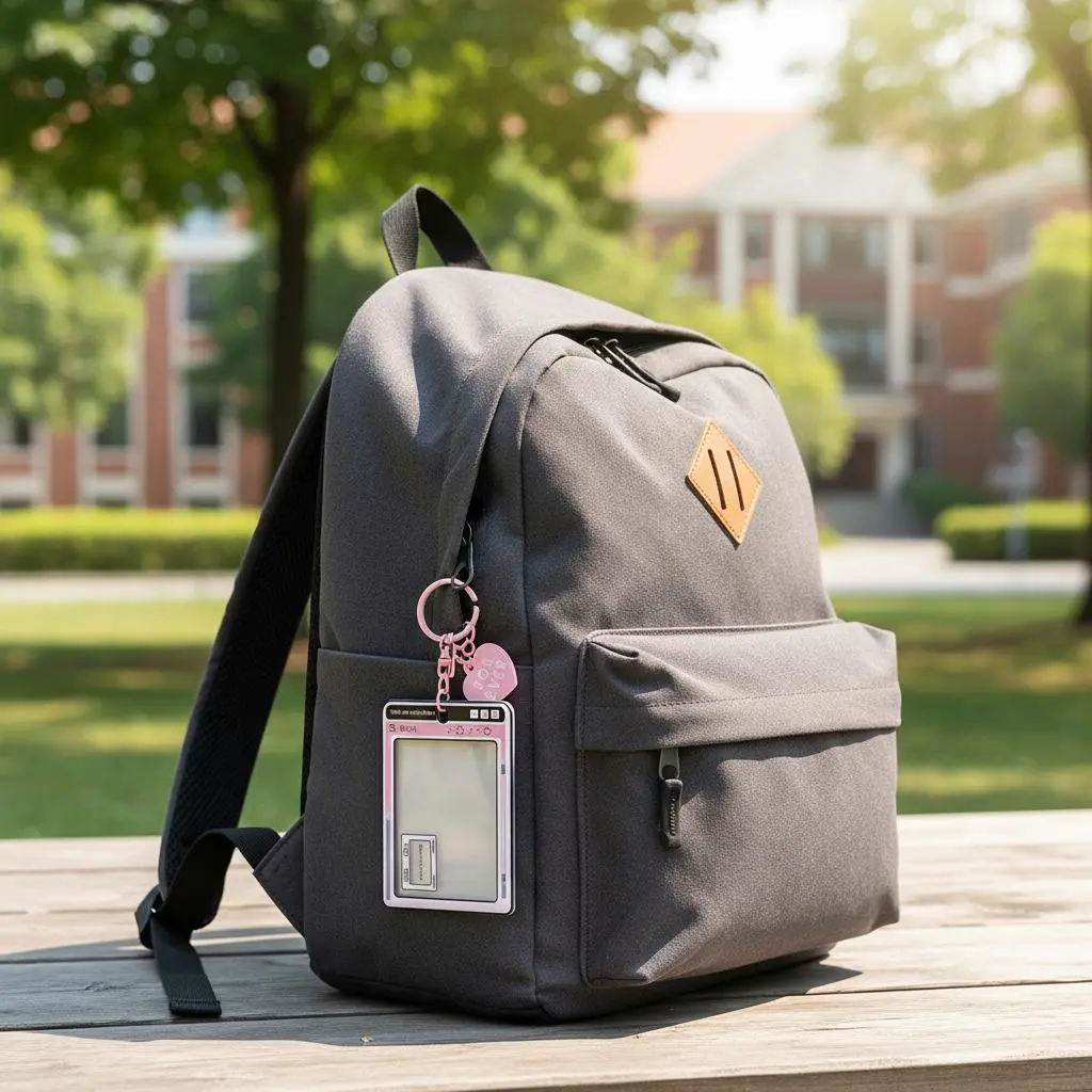 Transparent Sliding Card Holder – Protect Your ID & Student Cards Transparent Sliding Card Holder – Protect Your ID & Student Cards