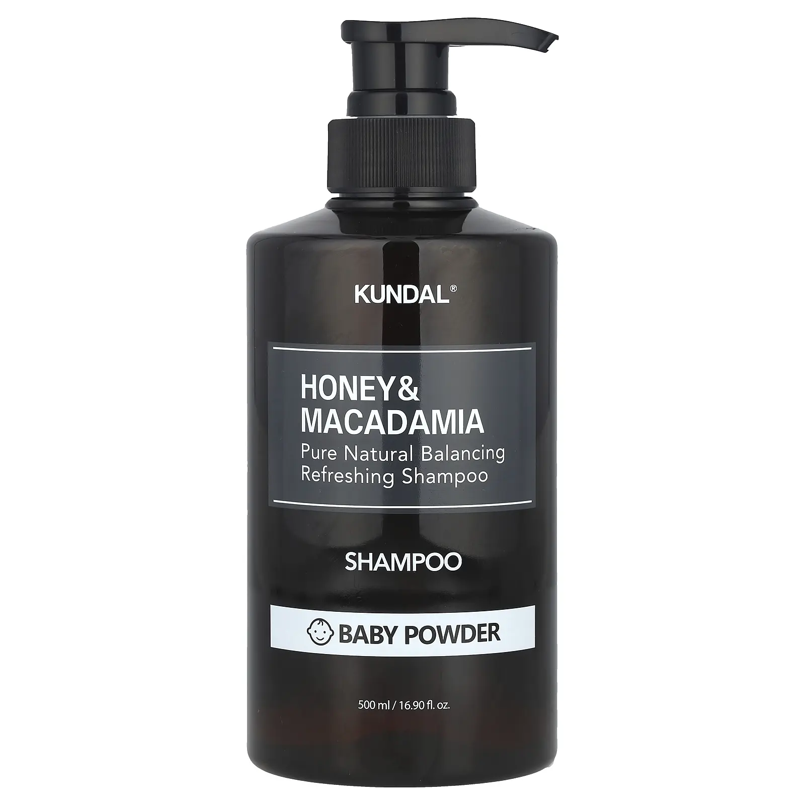 Kundal Honey & Macadamia, Shampoo, Baby Powder, 16.9 fl oz (500 ml) Kundal Honey & Macadamia, Shampoo, Baby Powder, 16.9 fl oz (500 ml)