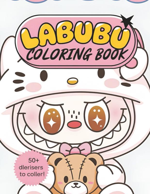 LABUBU Coloring Book: Featuring Character Creation, Coloring, Create Your Own Stories and More!