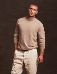 The Cashmere Crew in Taupe Heather