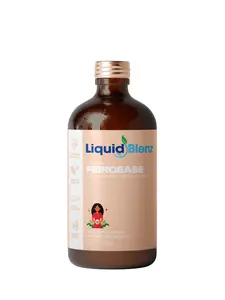 LiquidBlenz FIBRO-EASE Women’s Herbal Tonic with Chasteberry, Dong Quai & Red Raspberry Leaf | Cycle Comfort, Hormonal Balance & Daily Women’s Wellness Support, 16 oz