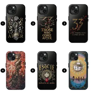 Expedition 33 Phone Case, "For Those Who Come After" Quote Gamer Protective Phone Cover, Game Protective Accessory