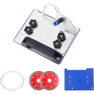 45 Degrees Tile Chamfering Tool, Angle Stand Holder, 45 °   Angle Chamfer Cutting Stand, Tile Cutter Tool for 100-Type Angle Grinders, Adjustable Cutting Tool, Attachments