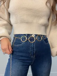 Golden Orbit Chain Belt