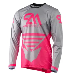 Light Gray/Pink Mens Thrill 2.0 Series MX Jersey