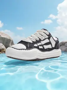 Urban Casual Canvas Flatform Shoes, Unisex Comfortable Sports Sneakers, Student Skateboard Trendy Style, All Seasons Textile Upper