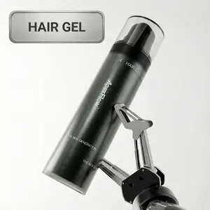 ApexFlow Styling Hair Gel Wet Hair Pompadour, Fresh Scent, Hair Styling, Strong Moisturizing & Long-Lasting Hold Gel for Men