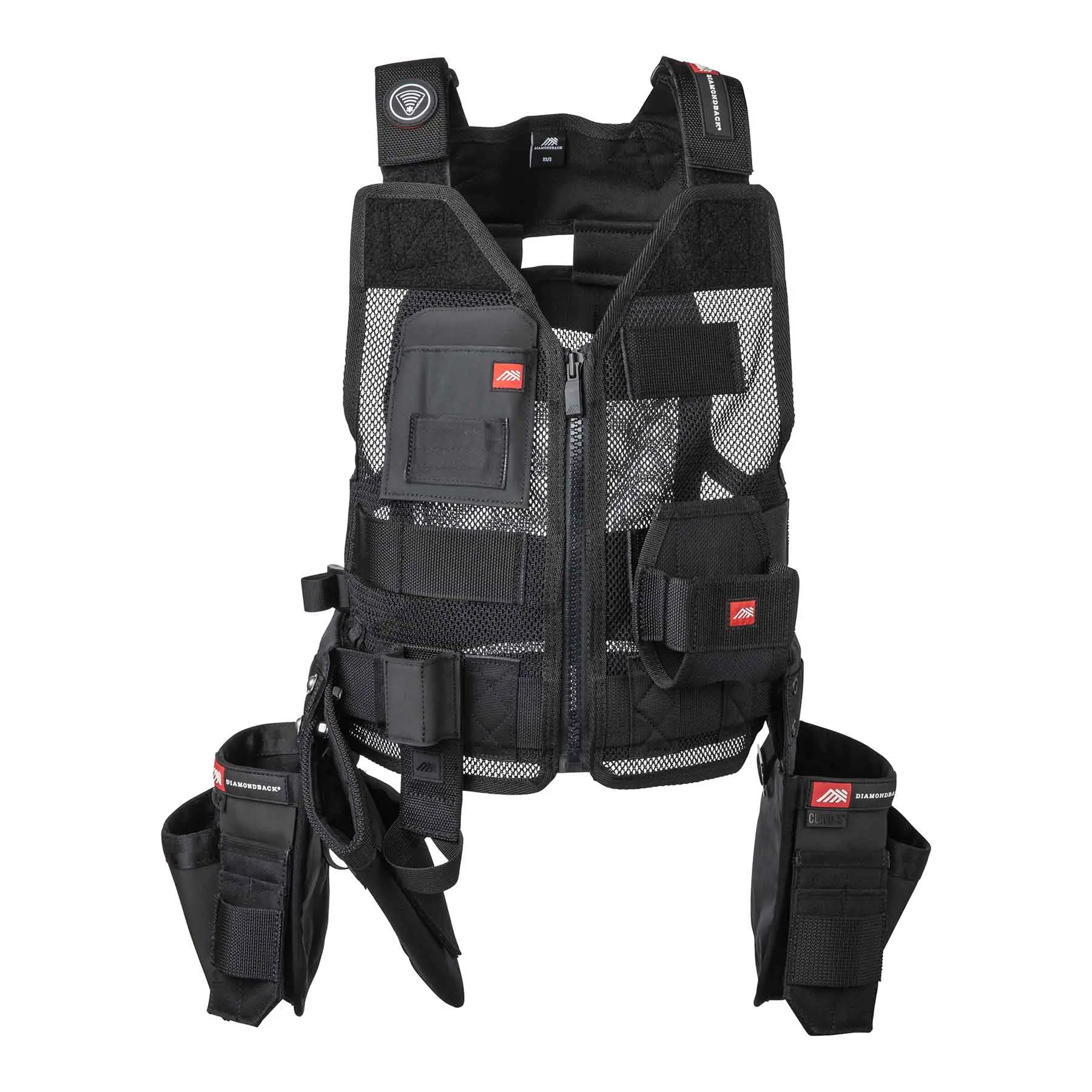 Dos Clavos '25 Vest System, Durable Storage Vest for Hand Tools