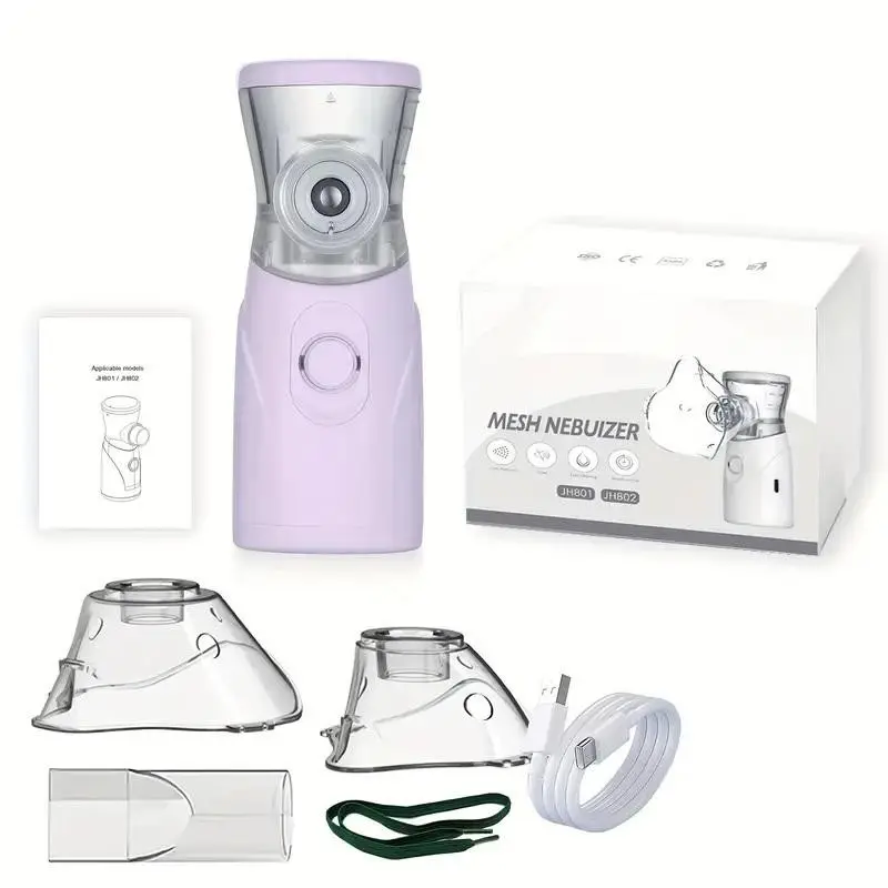 USB Charging Portable Handheld Room Office Humidifier - Ultra-silent Air Moisturizer With Fog Output For Home, Office And Travel, Rechargeable Portable Humidifier, USB Powered Humidifier, USB Humidifier Machine, Portable Humidifiers For Travel