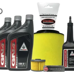 2014-2023 Honda TRX420 OEM Full Service Maintenance Kit with 10W-30 Oil
