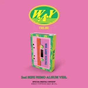 Tri.Be - W.A.Y - Nemo Card Album Version, incl. Member Set, Behind Photocard, Sign Language Photocard, Concept Photocard, Mugshot Card, 2 Stickers  [DISCLESS DIGITAL] Photos, Stickers, Asia - Import