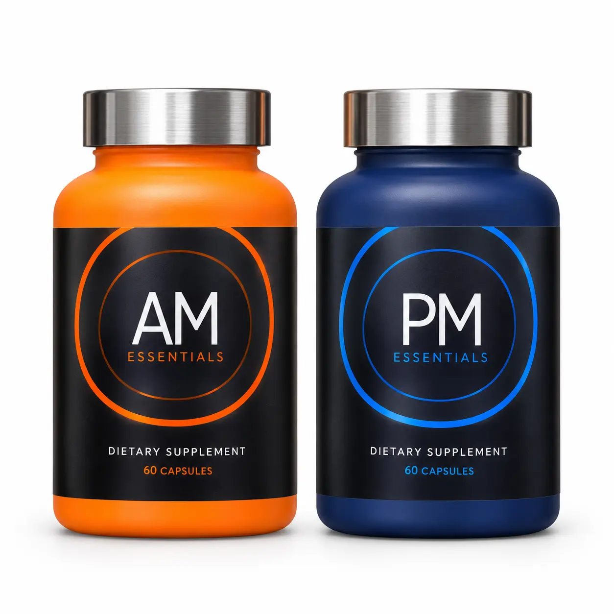 Velovita AM/PM Essentials Day & Night Cellular Wellness Dietary Supplement | AM or PM Caplets