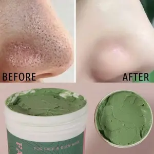 150g Natural Exfoliating Face Mask, Natural Calcium Bentonite Clay, Deep Cleansing