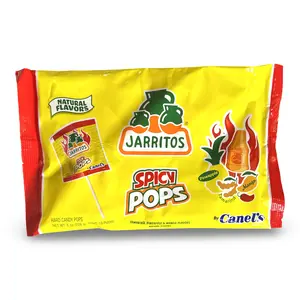 Jarritos SPICY Lollipops Mixed Bag Includes Tamarind, Mango, and Pineapple